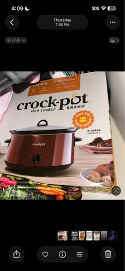Crock-Pot Classic Slow Cooker X-Large
