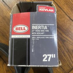 2 Bell Inertia 27” Road Bike Tire Kevlar 