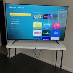 Hisense 55’ TV RokuTv