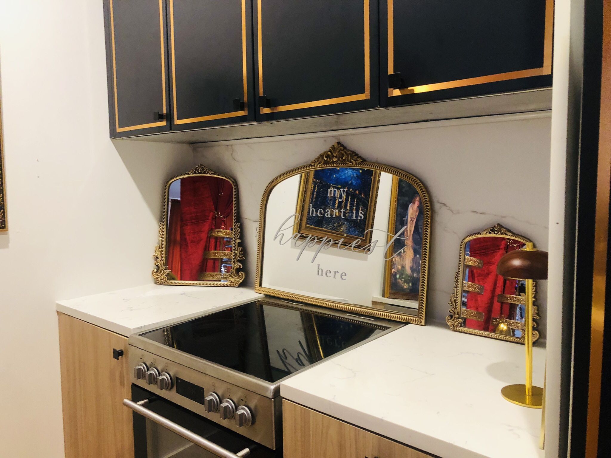 Gold Mirror Trio
