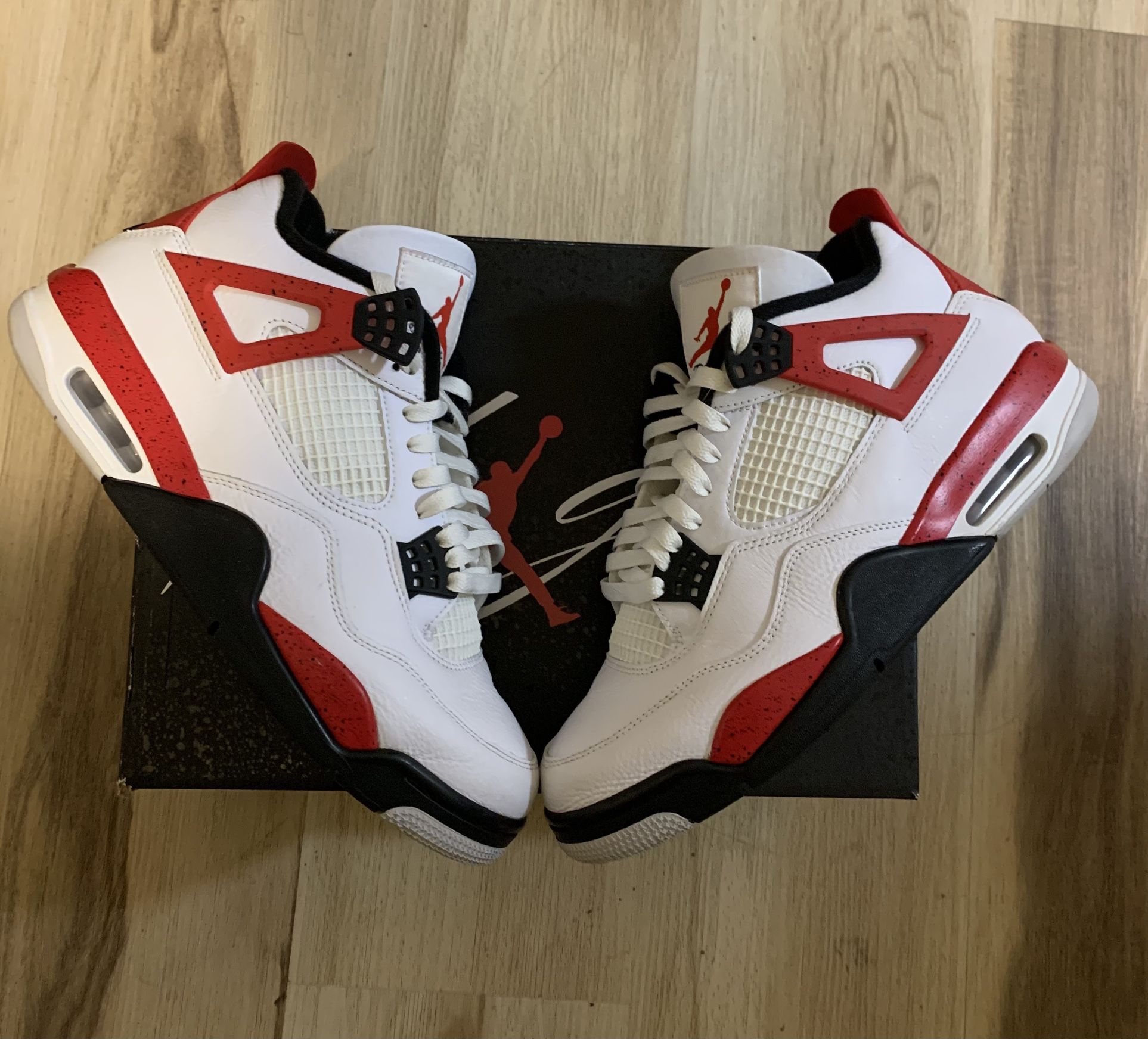 Jordan 4 Red cement