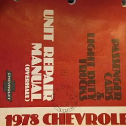  Repair Manual Chevrolet