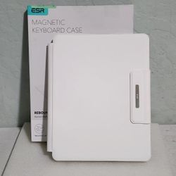 ESR iPad Air 13 Inch Case Keyboard (M3/M2, 2025/2024) & iPad Pro 12.9 inch White