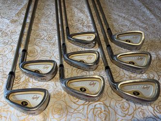 La Jolla Lady Accent Womens Iron Set 3/4-9 PW SW Triple Notch Graphite RH