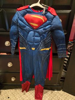 Superman boys sz medium costume