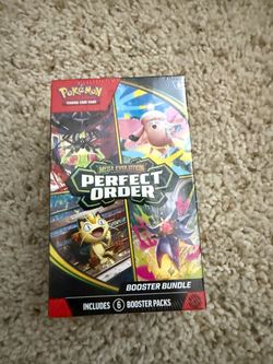 Pokémon TCG Mega Evolution Perfect Order Booster Bundle