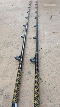 Custom aftco trolling rods..