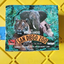 San Diego Zoo wax box