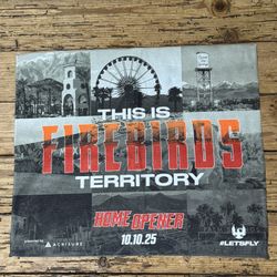 Firebirds 2025 Season Ticket Holder Towel