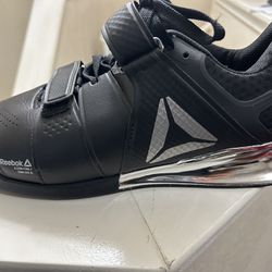 Reebok Men’s Shoes Legacy Lifter CJ Cummings Trainer Lifting Size 10 Black chrome CN1002