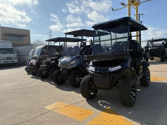 All electric golf Carts : On Tax Season Special Deals : Cash And Finance Available 