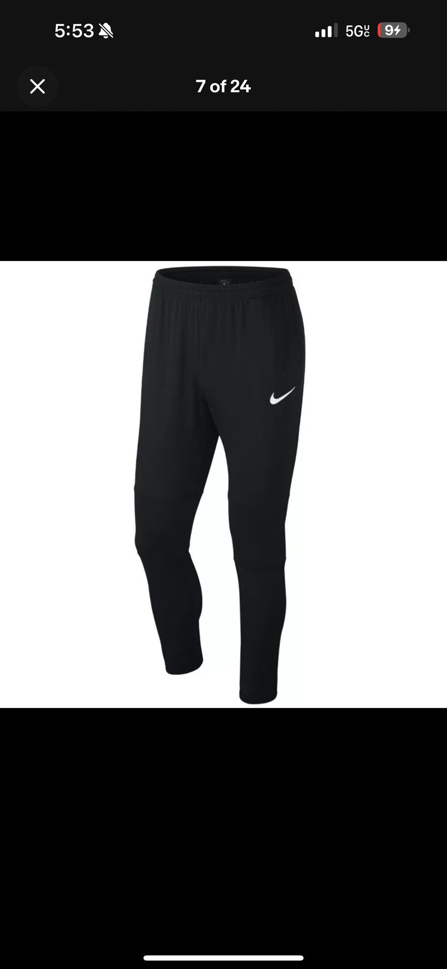 Nike Men's Jogger Pants Athletic Gym Running Fitness Dri-Fit Slim Track Pants