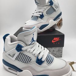 AJ4 Retro GS Military Blue