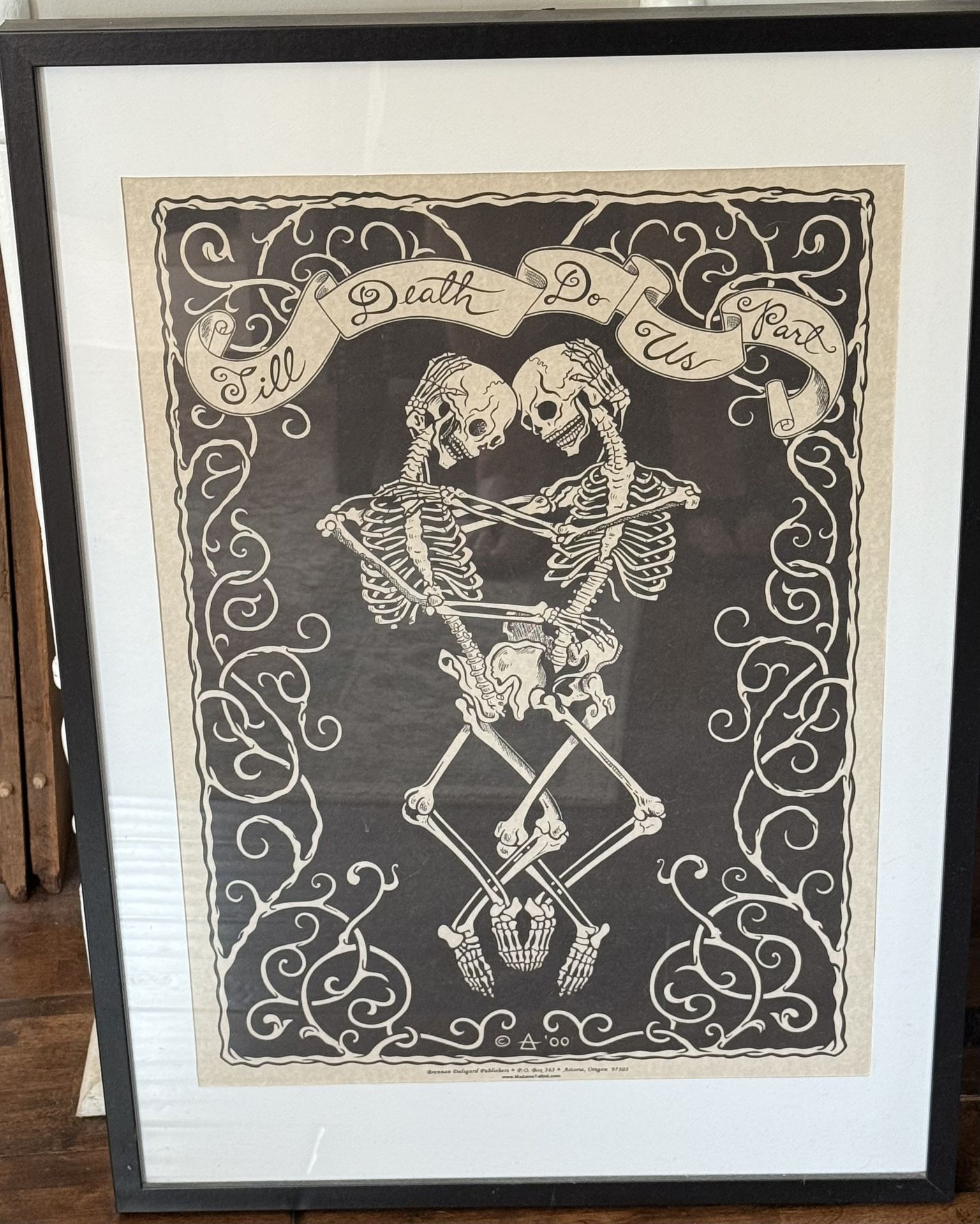 Till Death Do Us Part Framed Picture