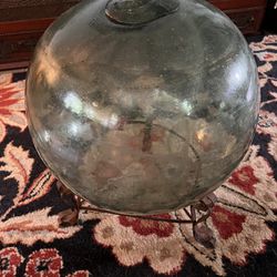 WWII Glass Water Float