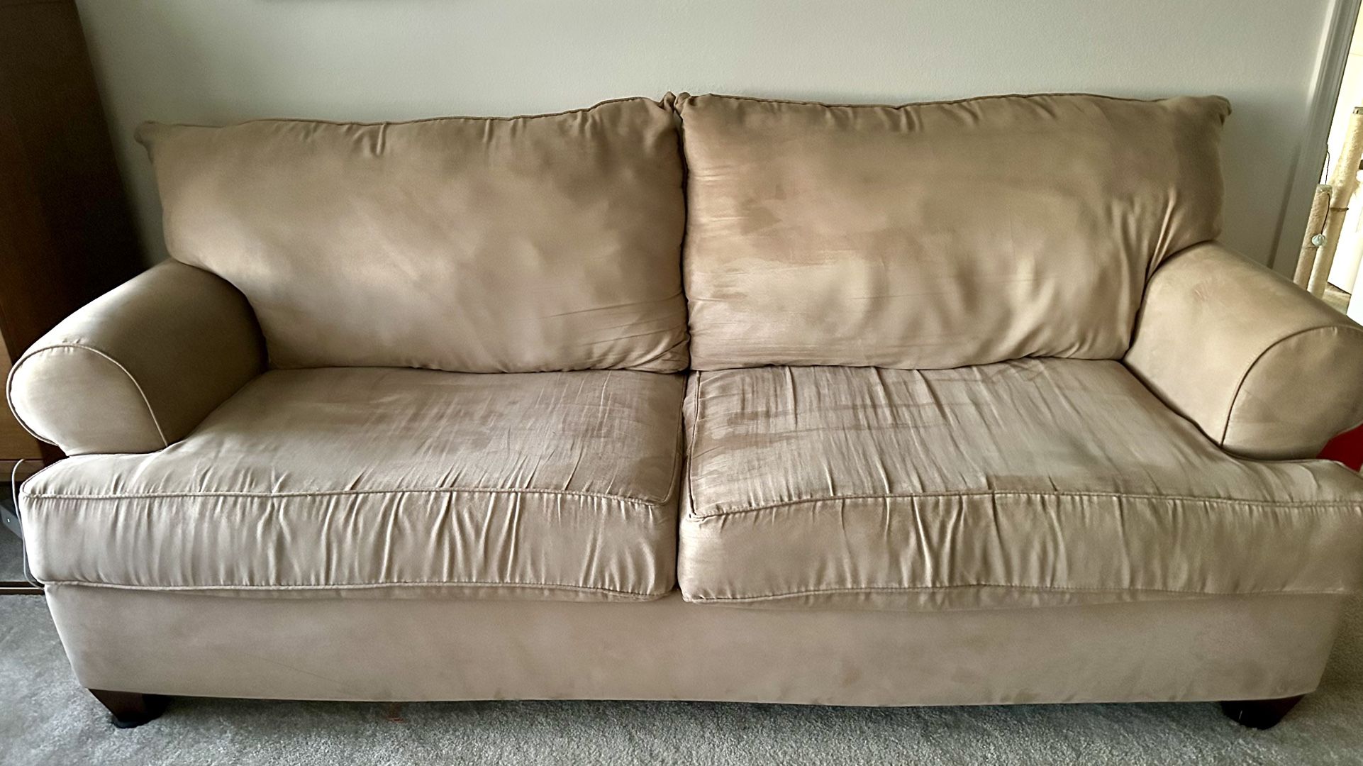 Beige Couch - $75 OBO