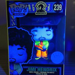 Jimi Hendrix 🎸Black Light Funko Pop! Exclusive