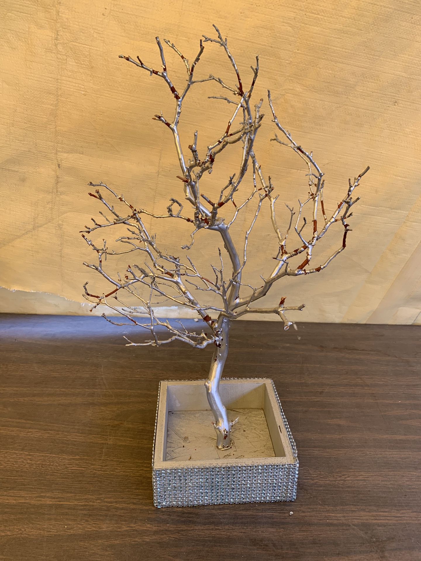 Manzanita Tree In Shadow Box With Jewels
