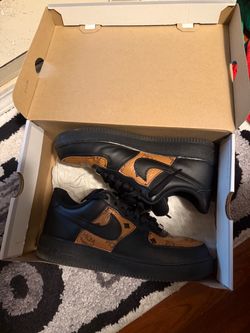 Black mcm airforces
