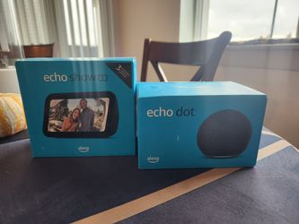 3rd Gen Echo Show 5 And Echo Dot