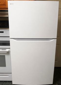 LG 30in 20.2 White Refrigerator