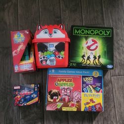 FREE BONUS TOY - $5 to $10 TOYS Each - Ghostbusters Monopoly, Apples to Apples, 5 Second Rule, Marvel Truck Car