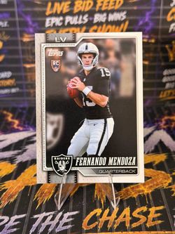 2026 Topps Flagship Fernando Mendoza #301 RC Rookie Las Vegas Raiders QB