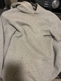 Grey Essentials Fear of God Hoodie