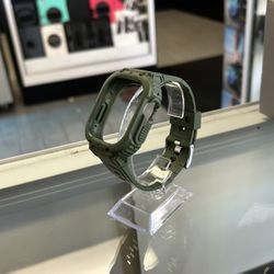 Apple Watch 49MM Green Silicone Band 