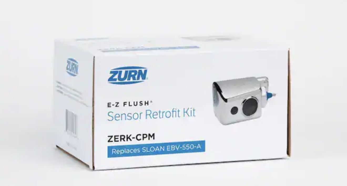 Zurn EZ Flush Automatic Retro-Fit Kit ZERK-CP