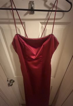 Tiamo Bianchi Red/Burgundy Formal Dress