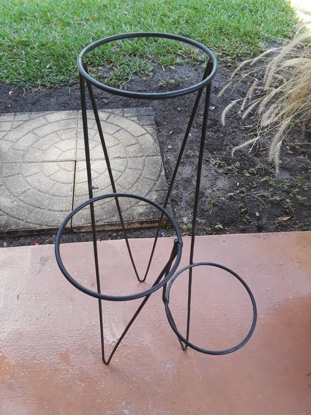 West Elm Plant Stand Mid-century Style