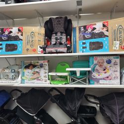Baby Stroller, Carseat,  Highchair,  Jumper, Walker, & Baby Seat