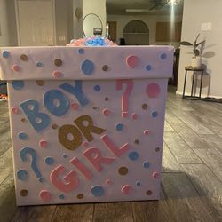 Gender Reveal Box 