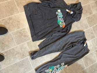 NEW PINK Hoodie Jacket And  Pants(110.00 Retail) New 