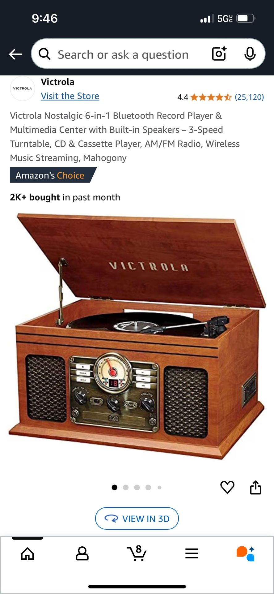 6 In 1 Record Player