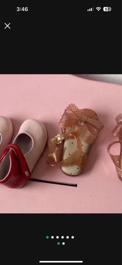Brand New Toddlers Girls Beautiful both sandals together only size 21 $5