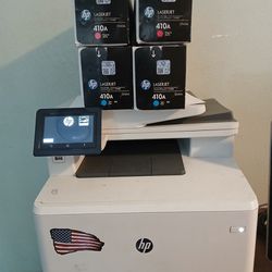 For Sale Hp Printer With Full Set Of Hp Toner 