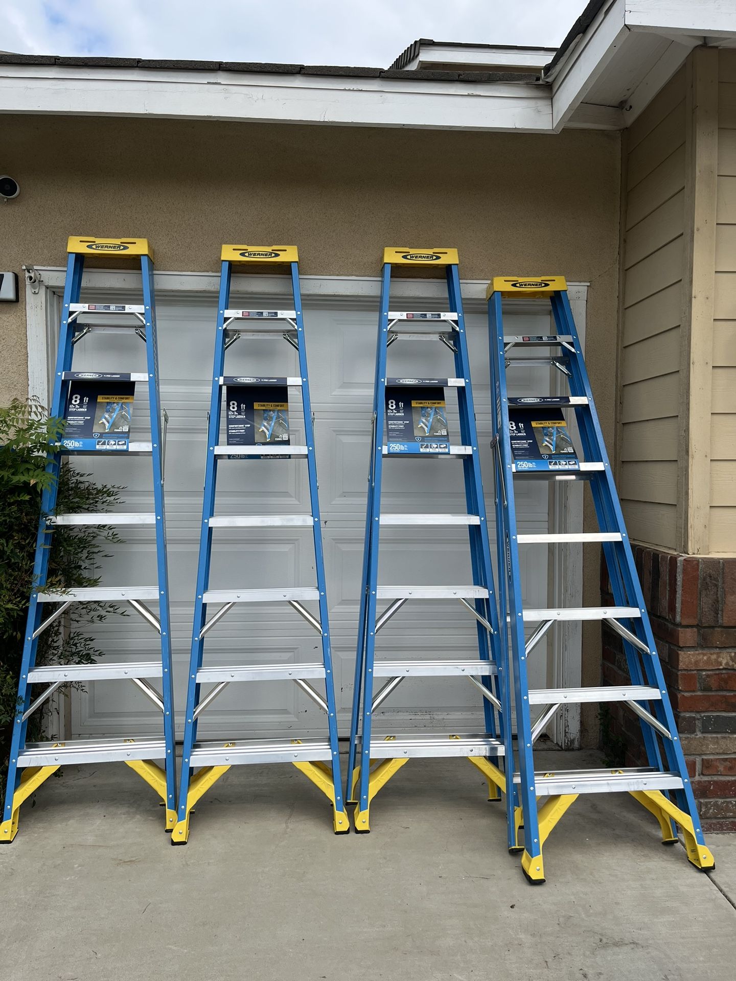 Werner 8FT Fiberglass Ladder