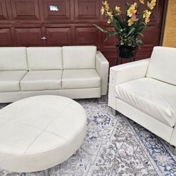 Beautiful Living Room Set Leather Furniture Couch ,Chair With Electric  Regarger Any Electric Device And Ottoman Like Brand Furniture Luxurious Furnit