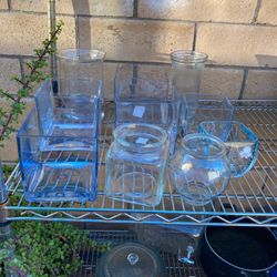 Glass Vaces Nice  Condition 