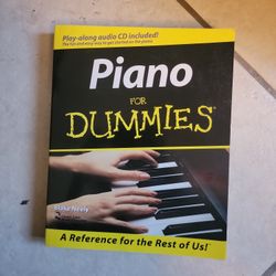 Piano For Dummies Educational Book