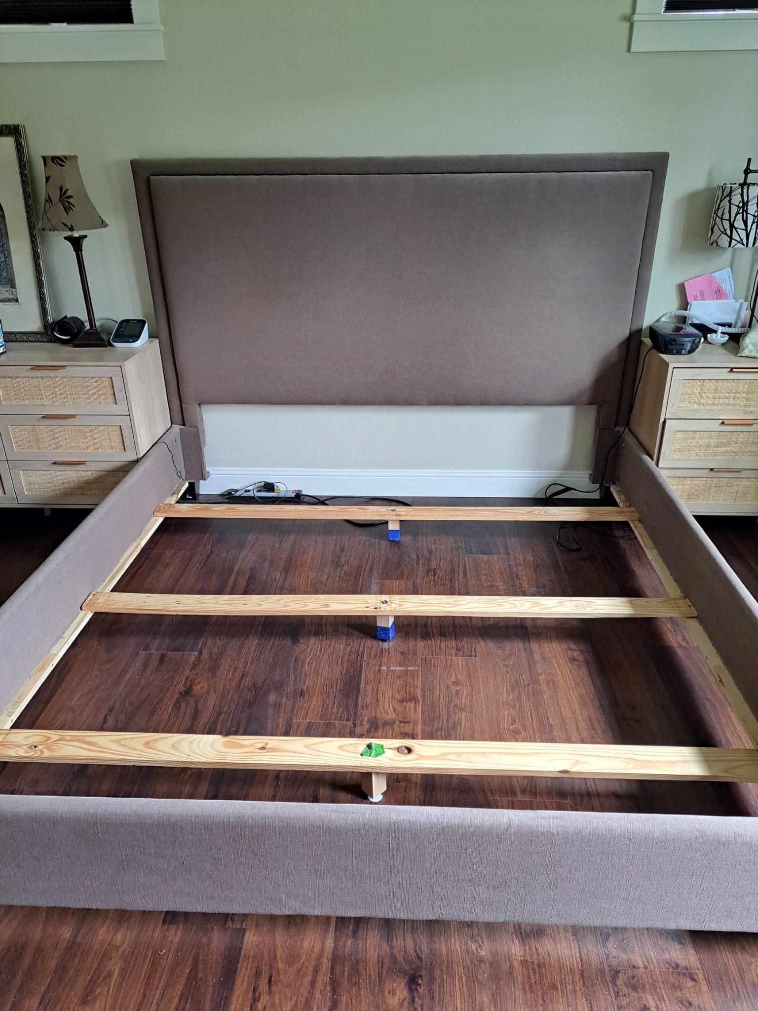 King Bed Frame, No Mattress