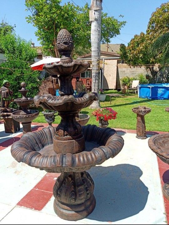 New 6ft Water Fountain For Lawn And Garden 