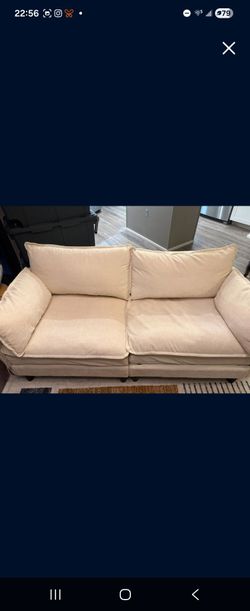 Extra-Wide Loveseat Couch