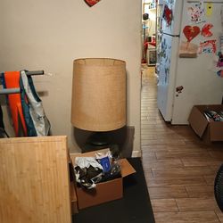 Vintage, haunted just playing, lamp