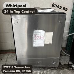 Whirlpool 24 In Top Control 