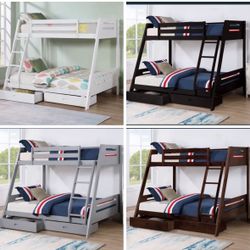 Bunk Bed Full And Twin Not Including Mattress 