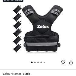 Zelus Men or Women weight vest
