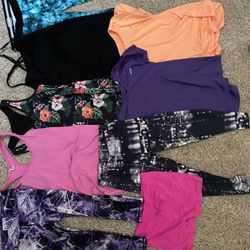 Women’s Workout Bundle 9 Items Size Small 